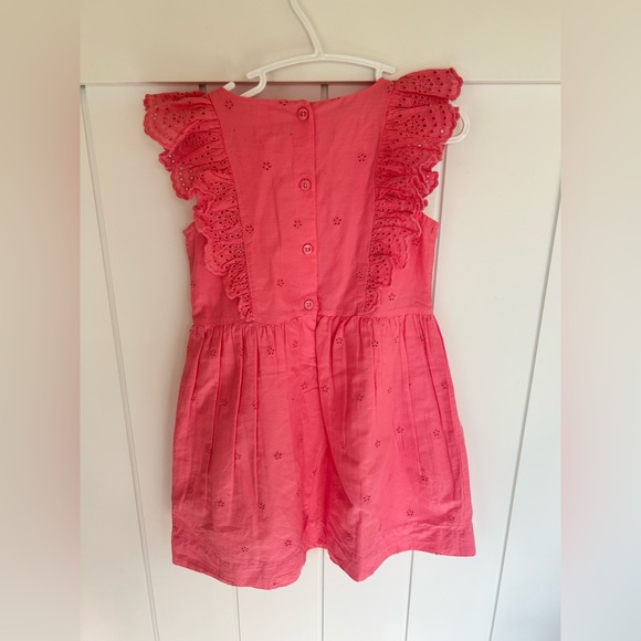 Gap Toddler pink eyelet dress. - Picture 3 of 3